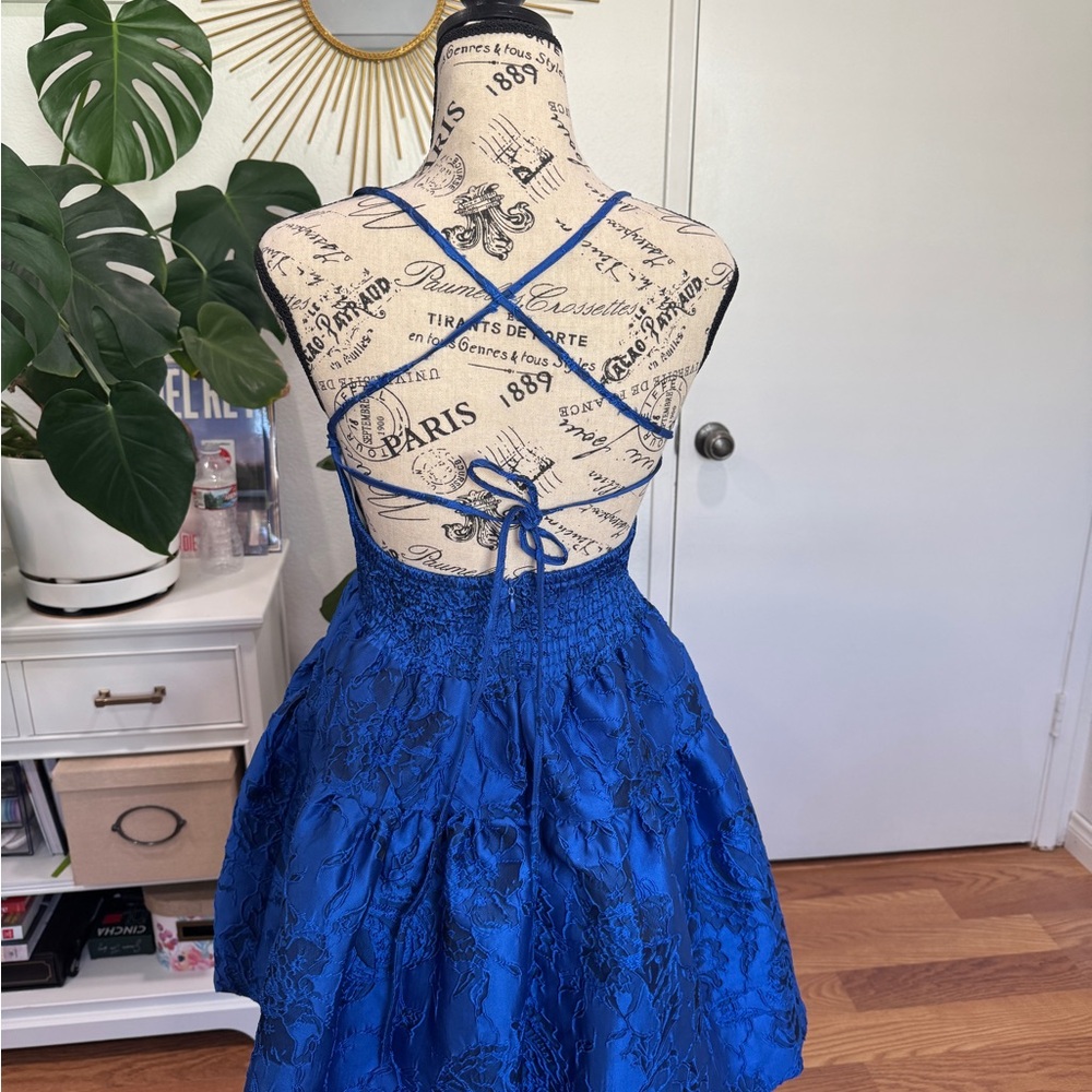 Hello Molly Royal Blue Cocktail Dress